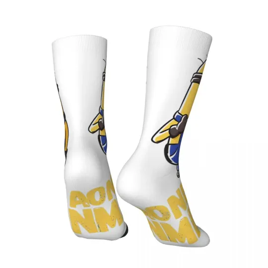 Crazy compression Minions One In A Minion Sock