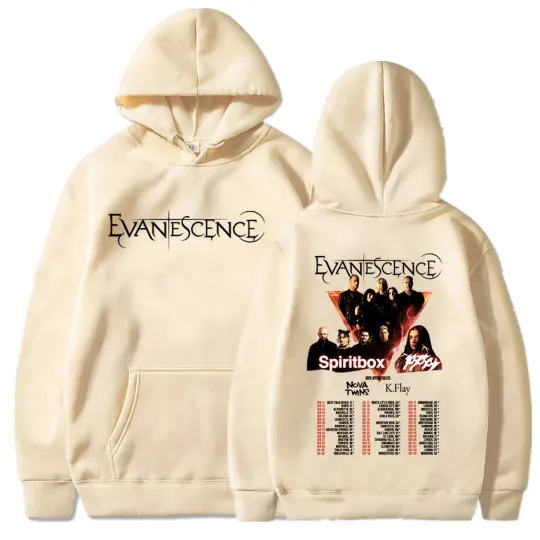 Rock Band EVANESCENCE Tour 2026 Hoodies