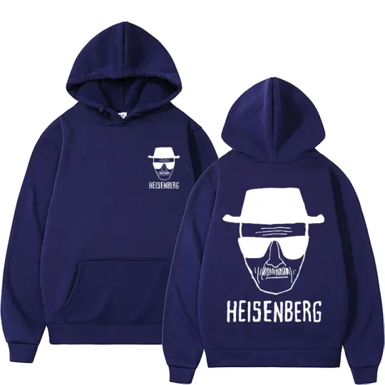 Breaking Bad Walter White Heisenberg Double Sided Printed Hoodie