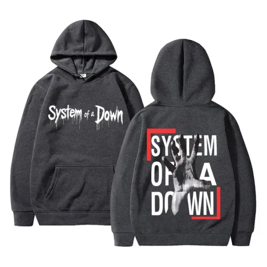 SYSTEM OF DOWN Double Sided Print Hoodie