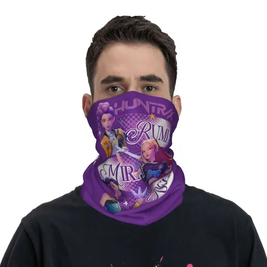 HUNTRIX KPOP Demon Hunters Face Mask Scarf