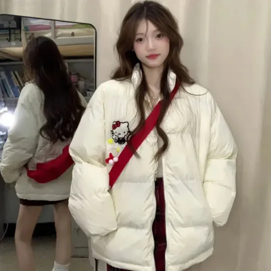 Sanrio Hello Kitty Autumn Winter Puffer Jacket