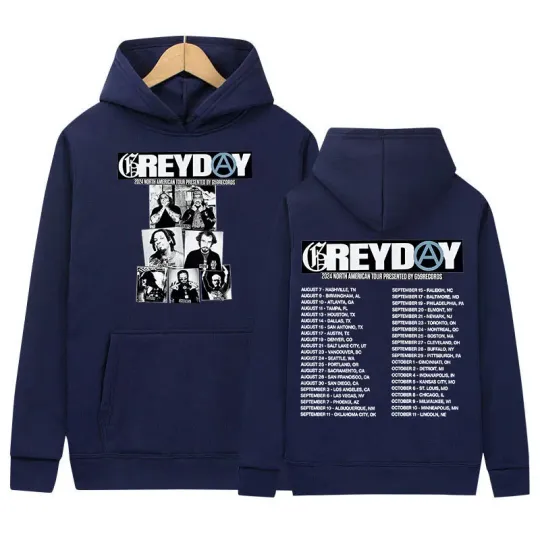 Suicideboys Grey Day 2024 Tour Print Hoodie