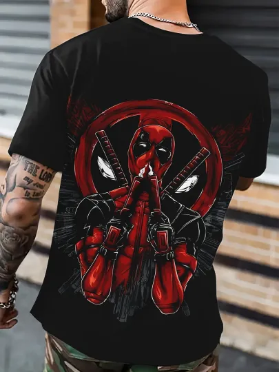 Marvel Deadpool Graphic T-Shirt Deadpool T Shirt