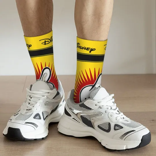 Middle Finger Crazy Men's compression Socks