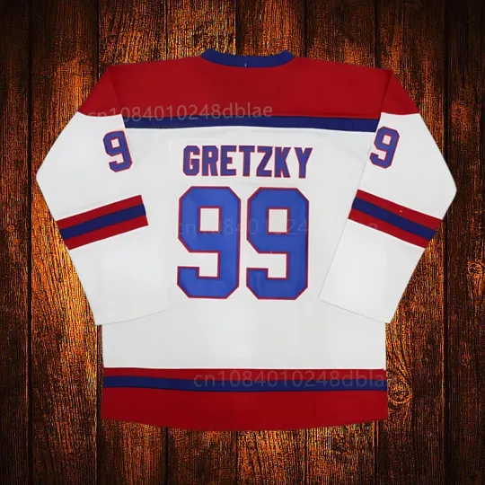 Custom Vintage 70's  Indianapolis Gretzky #99 Hockey Jersey  Youth Kids Adult Any Size And name Jersey