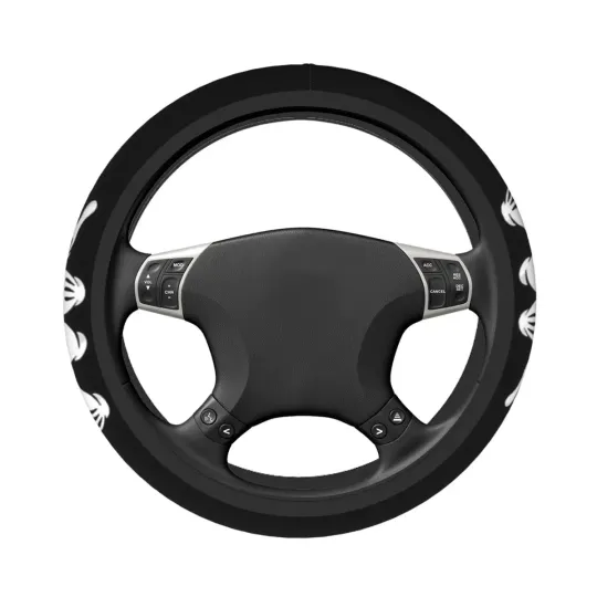 Car Steering Wheel Cover Love Hands Mickey Mouse