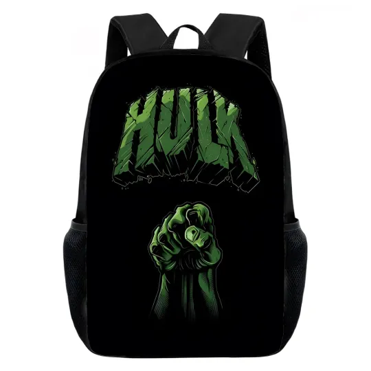 Anime Hulk Child School Backpack