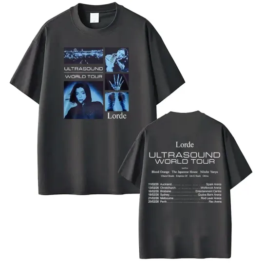 Lorde Ultrasound World Tour 2026 Merch T-Shirt