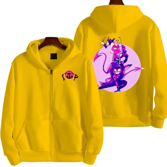 Millie x Moxxie Helluva Boss Men Hoodie
