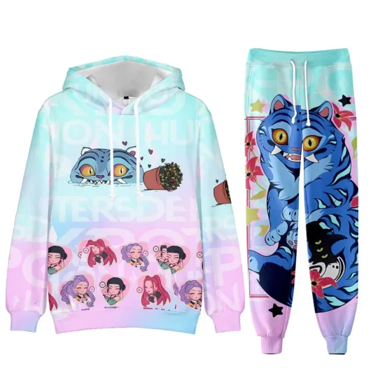 Cosplay Demon Hunters Hoodie Jogger