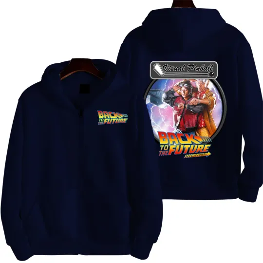 Men Back to the Future movie Hoodie