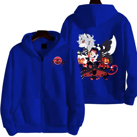 Helluva boss Cartoon Men Hoodie