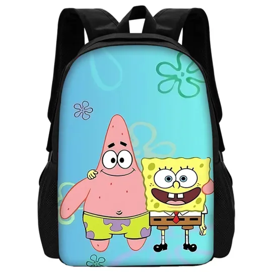 Child School Cartoon SpongeBob Backpack