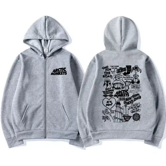 Arctic Monkeys Band Zipper Hoodie