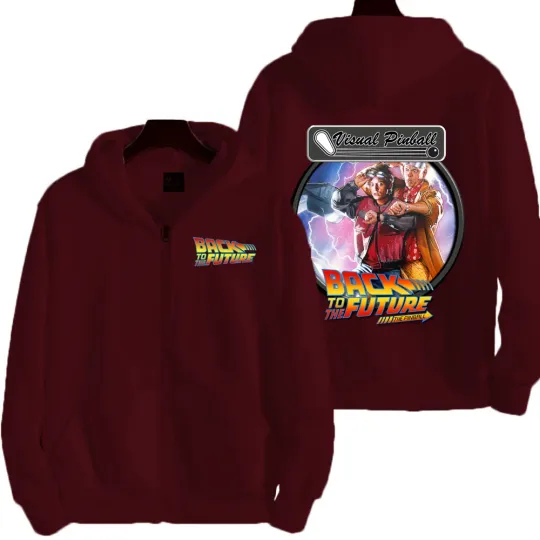 Men Back to the Future movie Hoodie