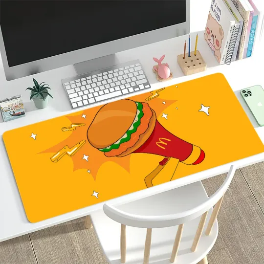 M-McDonalds Large Desk Mat Keyboard Corporation PC Non-slip