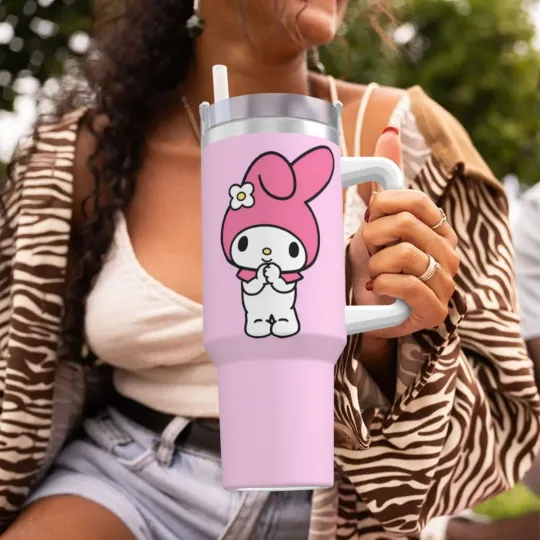 Sanrio My Melody  Tumblers 40 oz With Handle | Christmas Gift