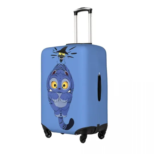 KPop Demon Hunter Suitcase Cover Holiday Cruise Trip Fun Luggage Supplies Protection