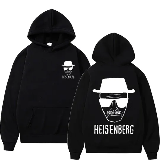 Breaking Bad Walter White Heisenberg Double Sided Printed Hoodie
