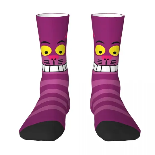 Alice In Wonderland Cheshire Cat Socks