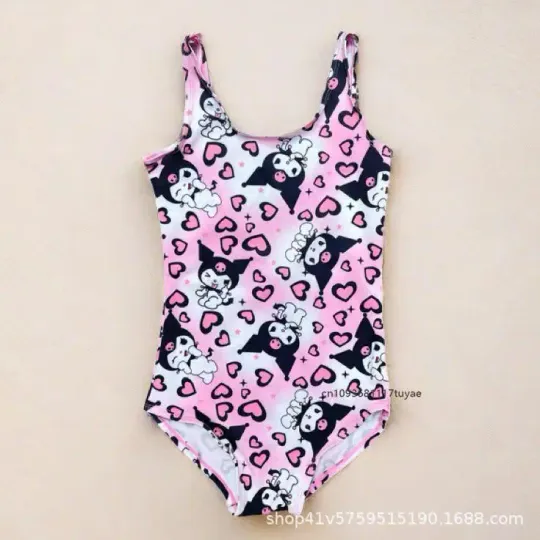 Hello Kitty Cartoon One-piece Swimsuits
