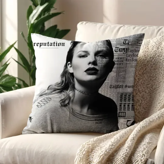 Discover Taylor TTPD Album Throw Pillow | Gift For Fan | Home Decor