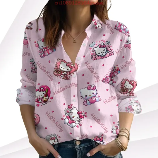 Hello Kitty Women's Blouses Shirt