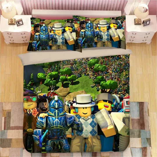 Roblox Game Themed Bedding Set