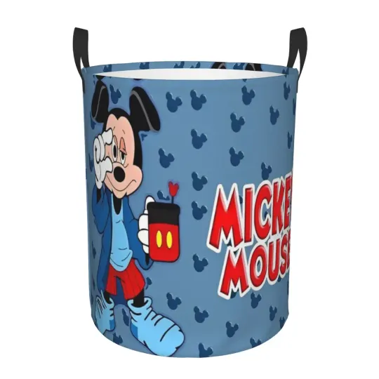 Disney Mickey Mouse Minnie Toys Storage Laundry Baskets