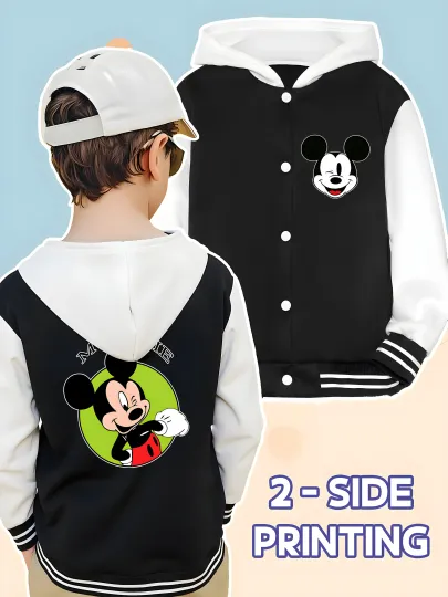 Disney Classic Mickey Mouse Baseball Jacket