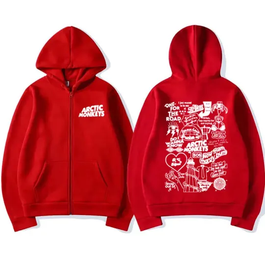 Arctic Monkeys Band Zipper Hoodie