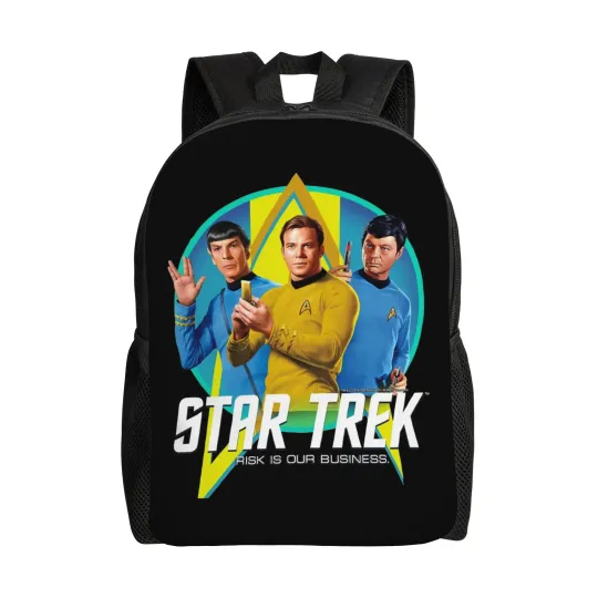 Discover Stars Treks Space The Final Frontier Backpack for Men Women Teenage