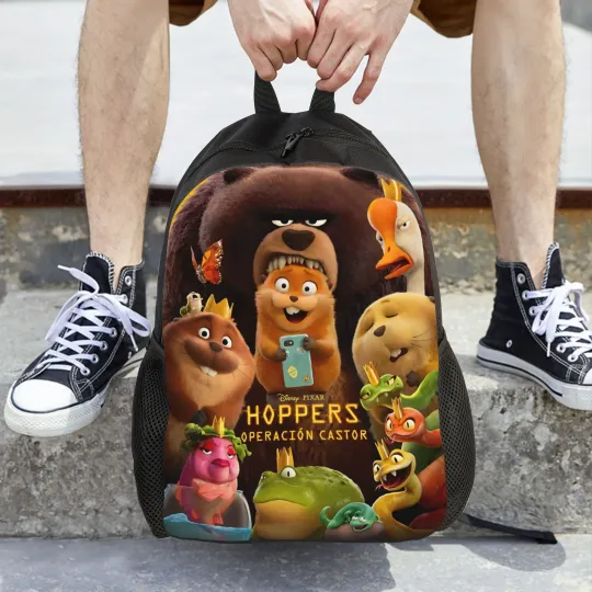 Disney Hoppers Movie Backpack, Cute Backpack For Kids, Back To School Gift