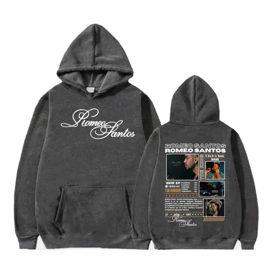 Rapper Romeo Santos The King Tormula Tour 2025 Hoodie
