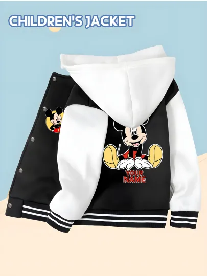 Disney Mickey Mouse Sit-and-Stand Baseball Jacket