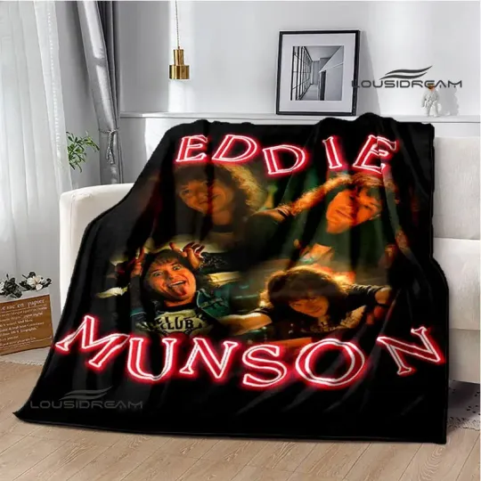 Ed Munson Printing Throw Blanket