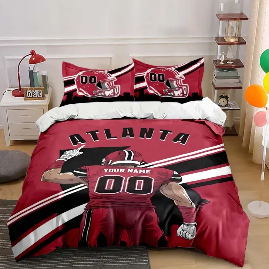 Personalized Custom American City Football Bedding Set