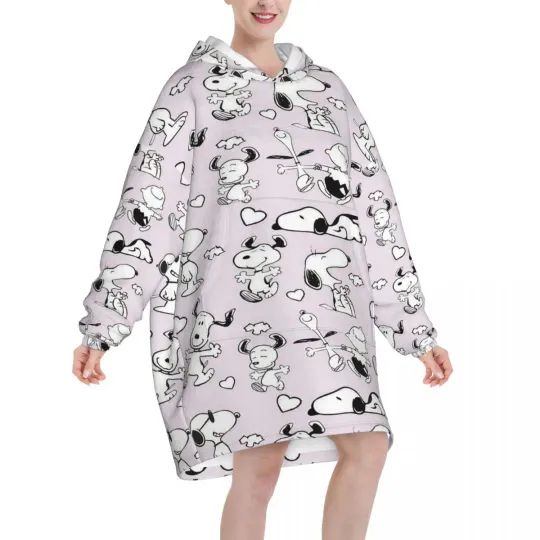 Discover Snoopys  Oversized Blanket Hoodie Gifts for Women Men