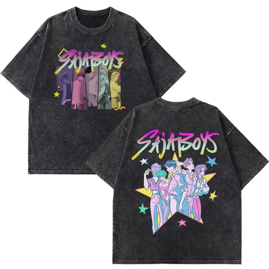 Kpop Demon Hunters Saja Boys Movie Fan T Shirt