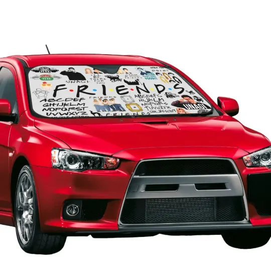 Friends TV Show American Car Sunshade