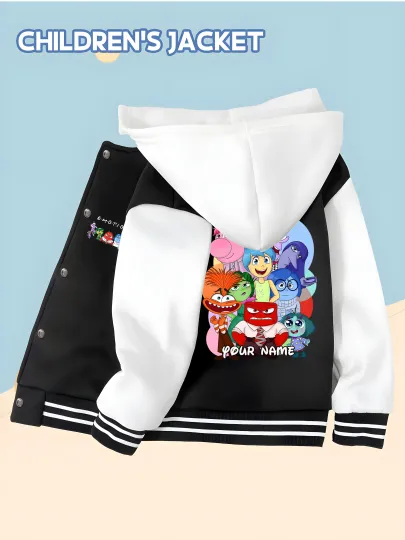 Disney Inside Out Baseball Hooded Jacket