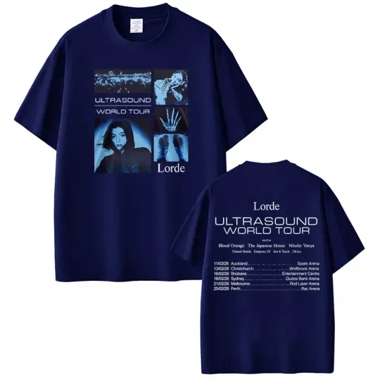 Lorde Ultrasound World Tour 2026 Merch T-Shirt