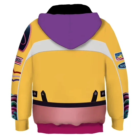 KPOP Demon Hunters Huntrix Rumi Cosplay Costume 3D Printed