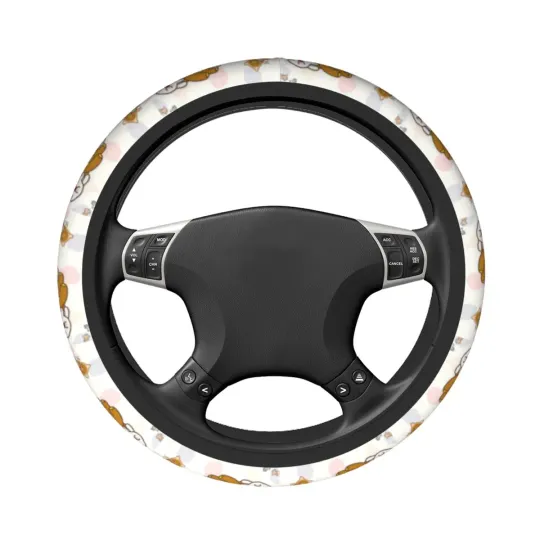 Cute Rilakkuma Pattern Disney Steering Wheel Cover