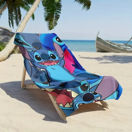 Lilo & Stitch Beach Towel