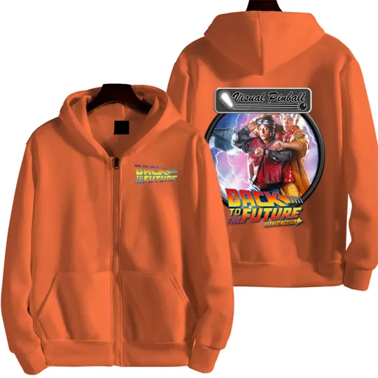 Men Back to the Future movie Hoodie