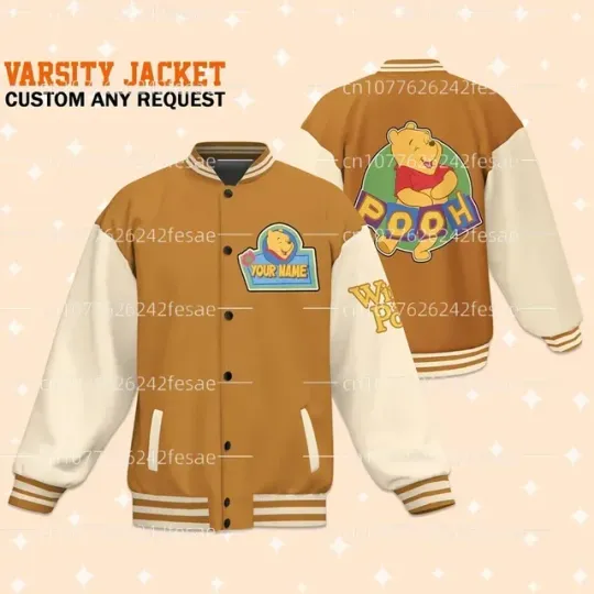 2024 Disney Winnie The Pooh Baseball Jacket