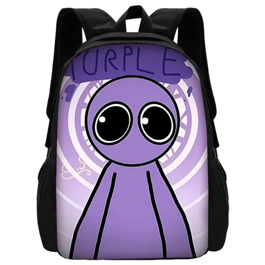 Child School Cartoon Game Rainbow Friends Backpack