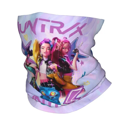 Huntrix Face Mask Scarf, Kpop Demon Hunter Merch